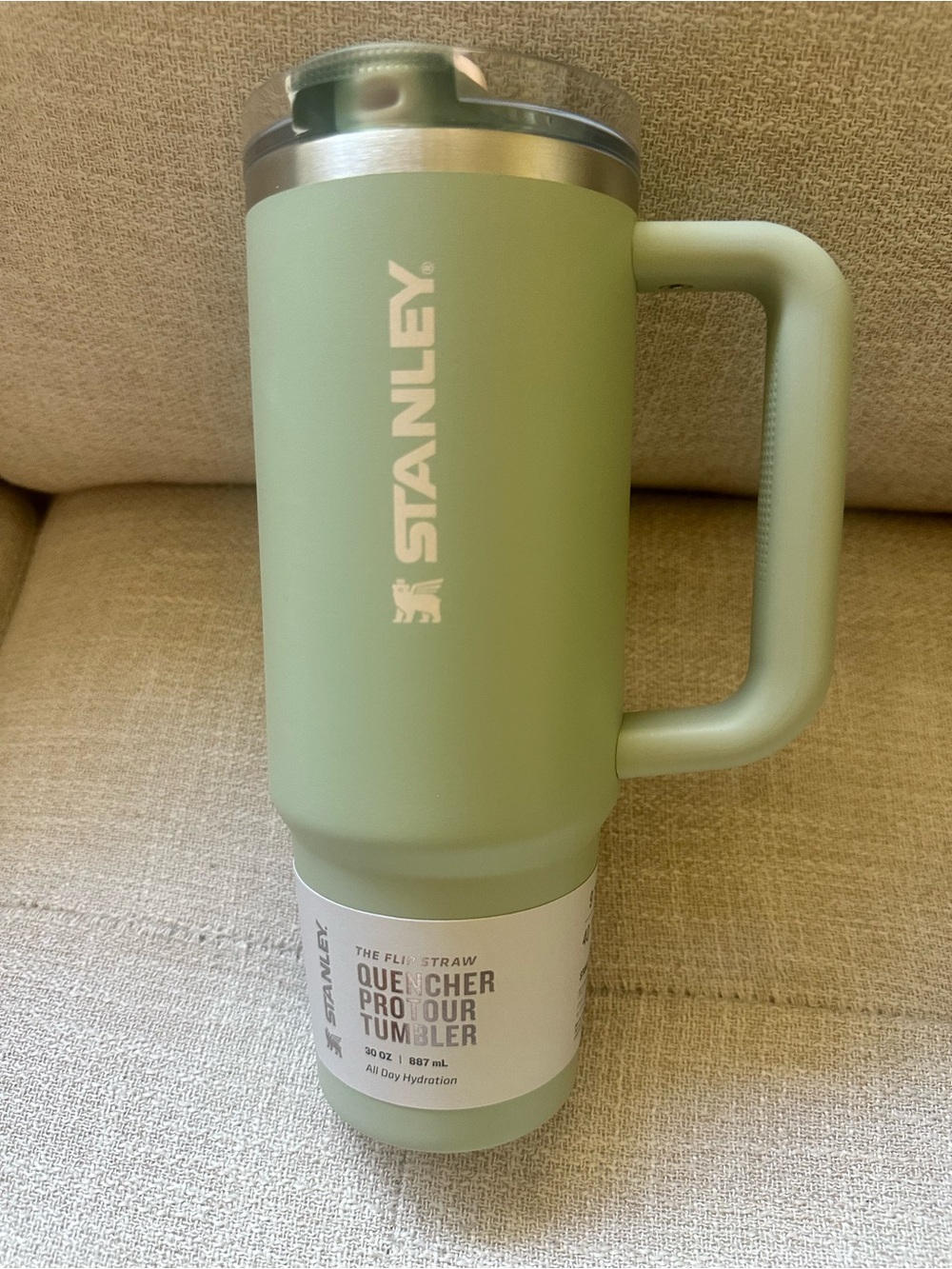 STANLEY Quencher ProTour Flipstraw Tumbler, 30 oz, Lichen
